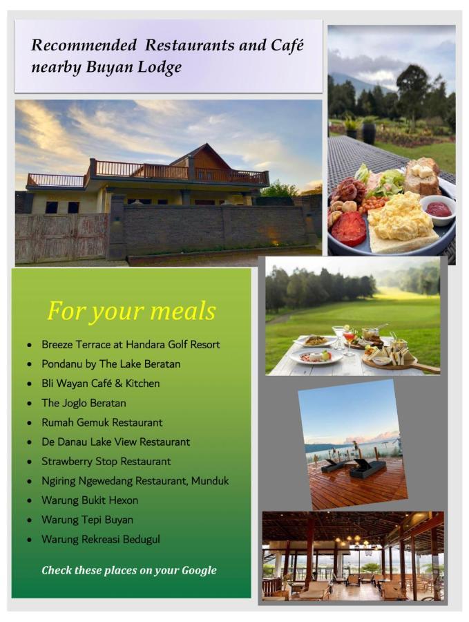 Buyan Lodge Lake View Villa 브두굴 외부 사진